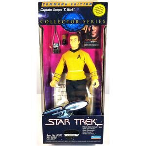Playmates Star Trek Collector Series Command Edition CAPTAIN JAMES T. KIRK, New!
